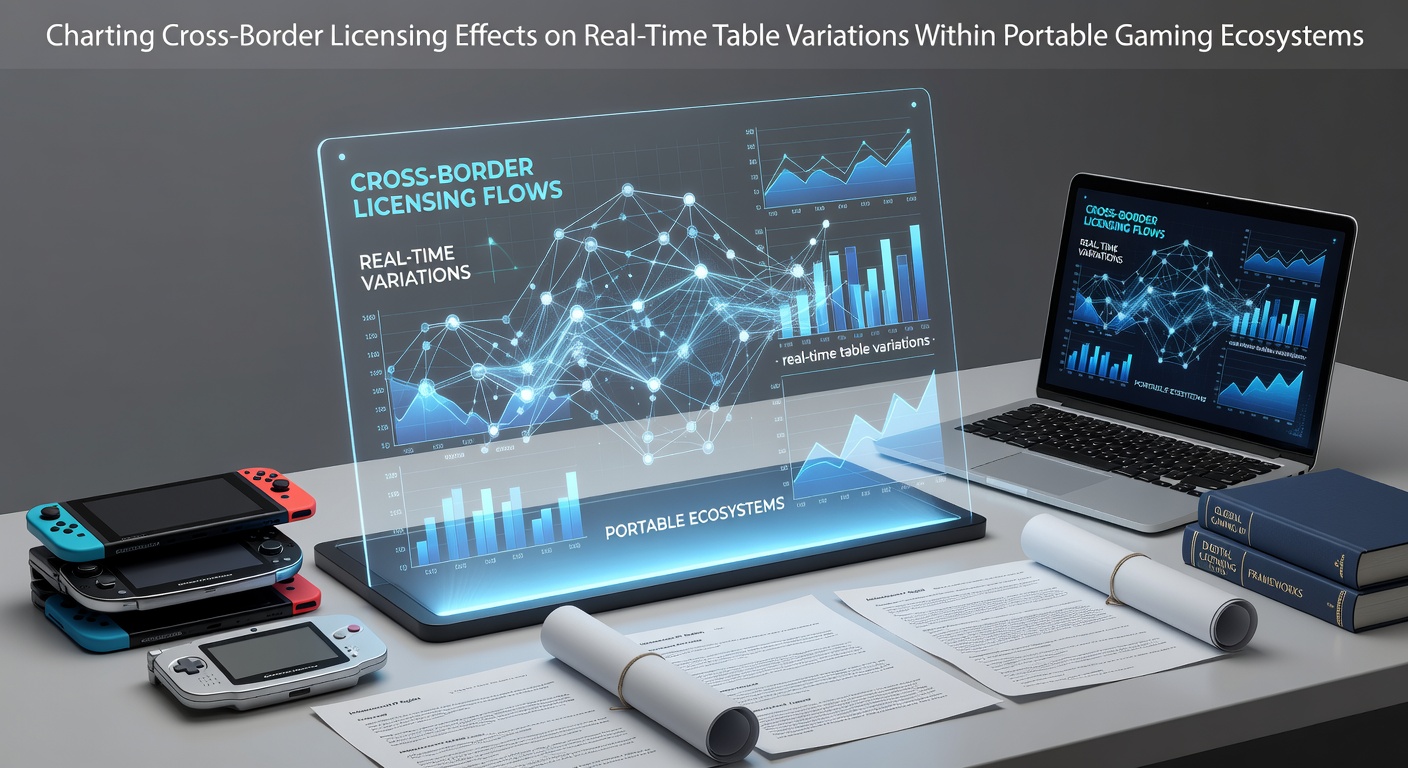 Cross-border licensing impacts on mobile table games visualized through regulatory maps and device interfaces