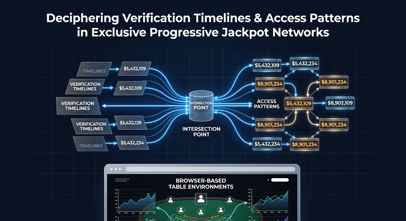 Browser interface showing progressive jackpot table game with verification status indicators