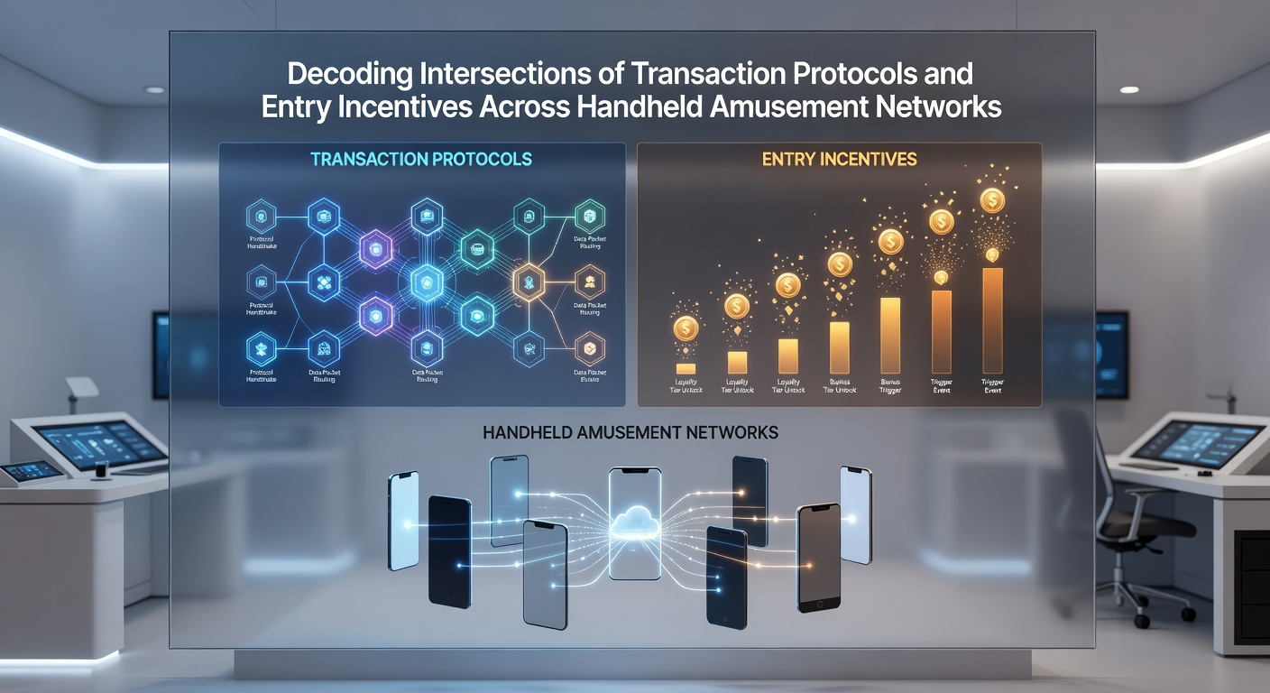 Mobile interface showing protocol verification and incentive activation in amusement networks